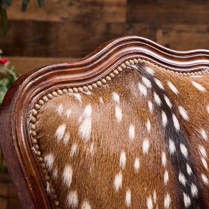 Carved Axis Accent Chair