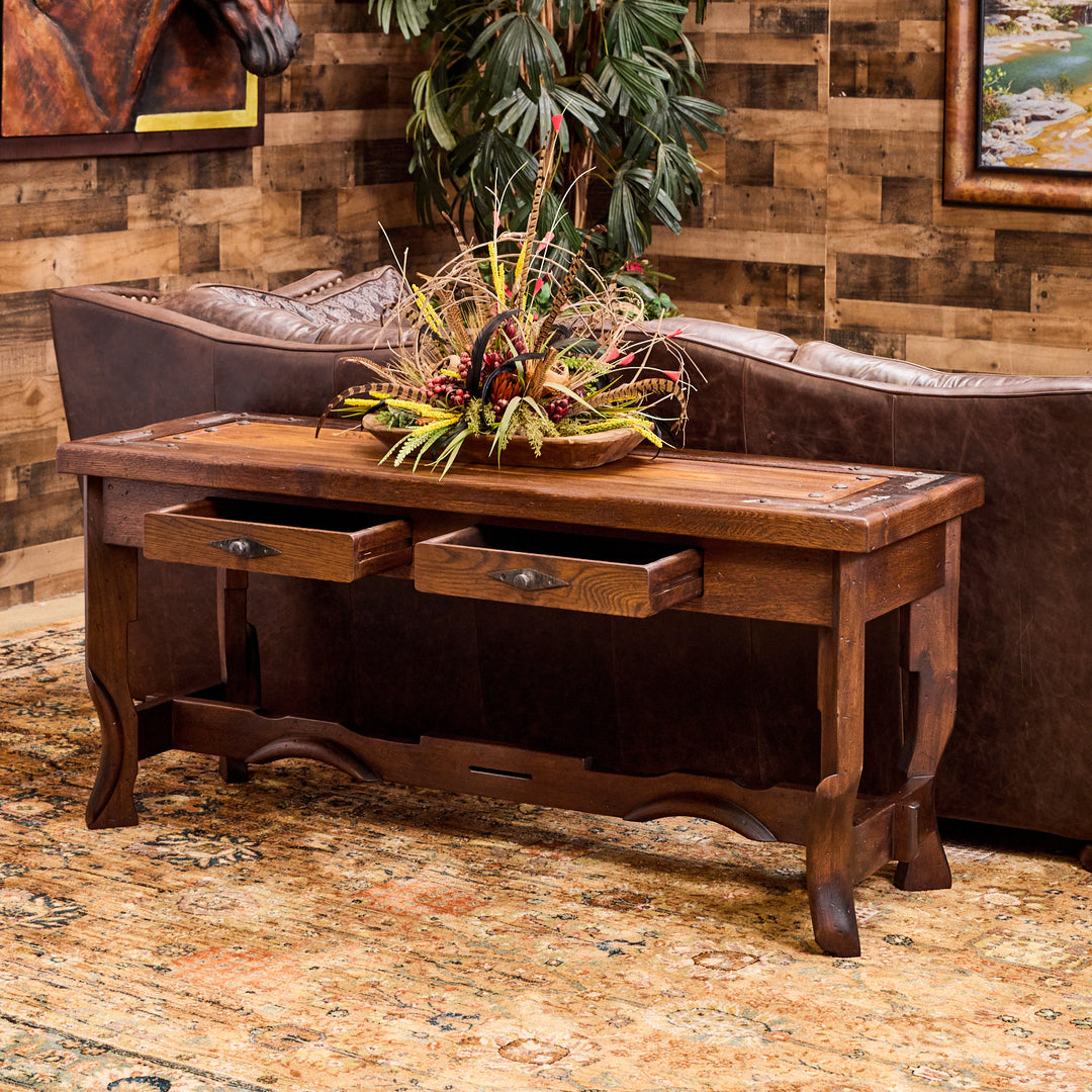 Hacienda Rustic Console Table