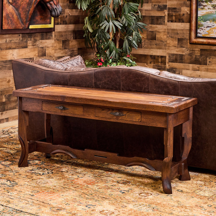 Hacienda Rustic Console Table