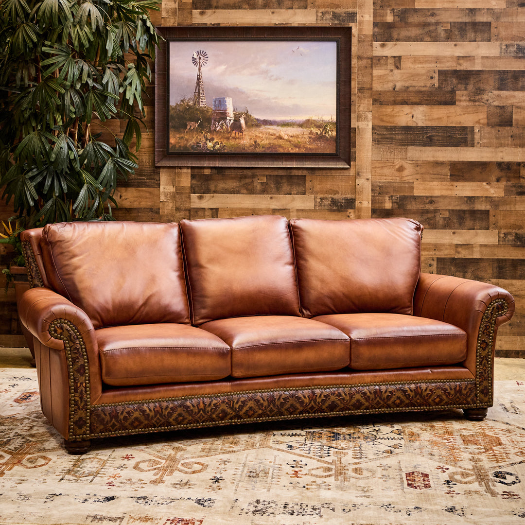Rustic Leather Living Room Furniture: Transform Your Space