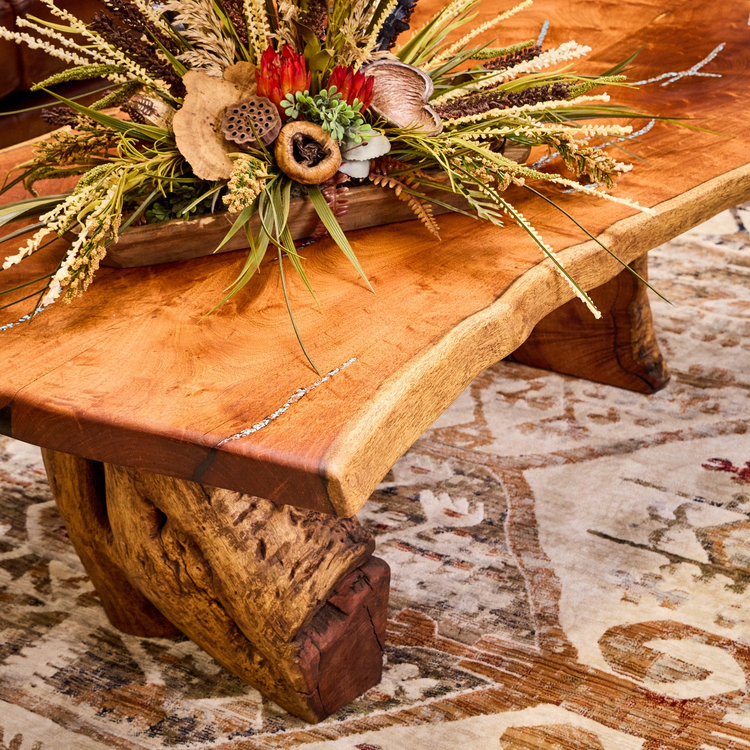 Pecos Mesquite Coffee Table II – Hat Creek Interiors