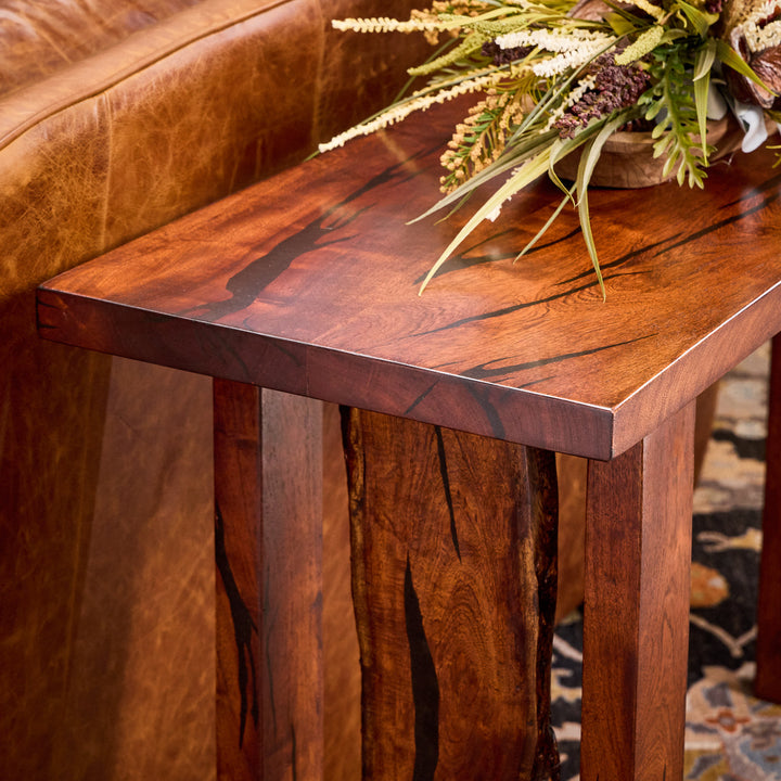 San Bonita Mesquite Sofa Table