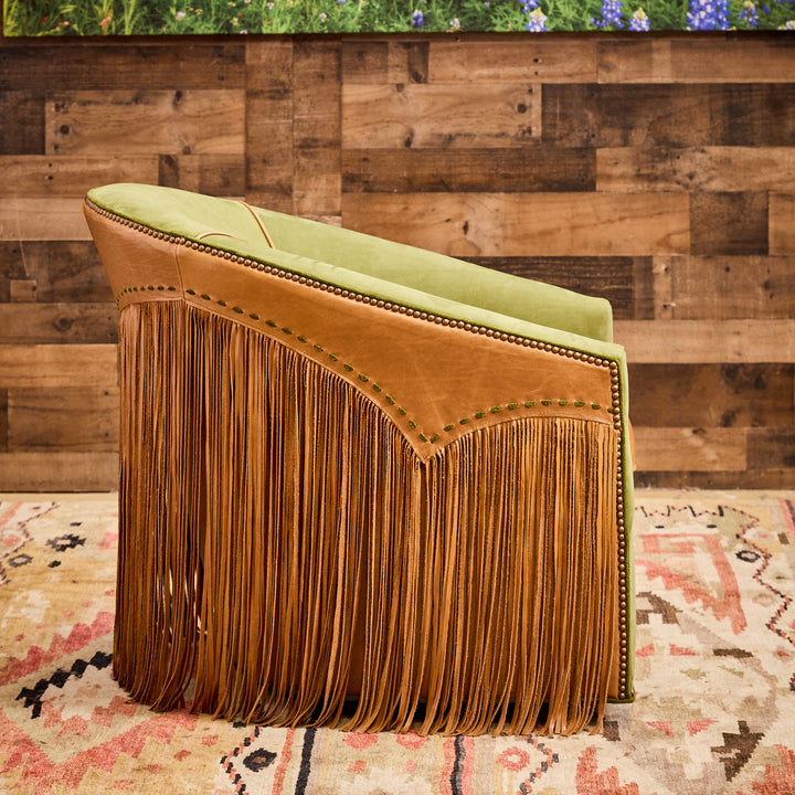 El Campo Leather Swivel Chair