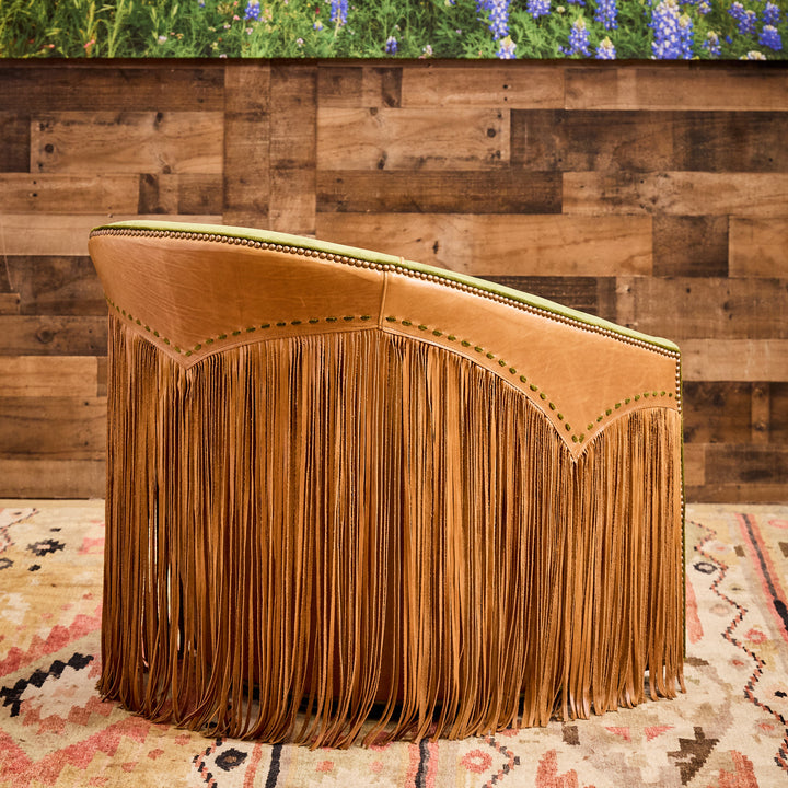 El Campo Leather Swivel Chair