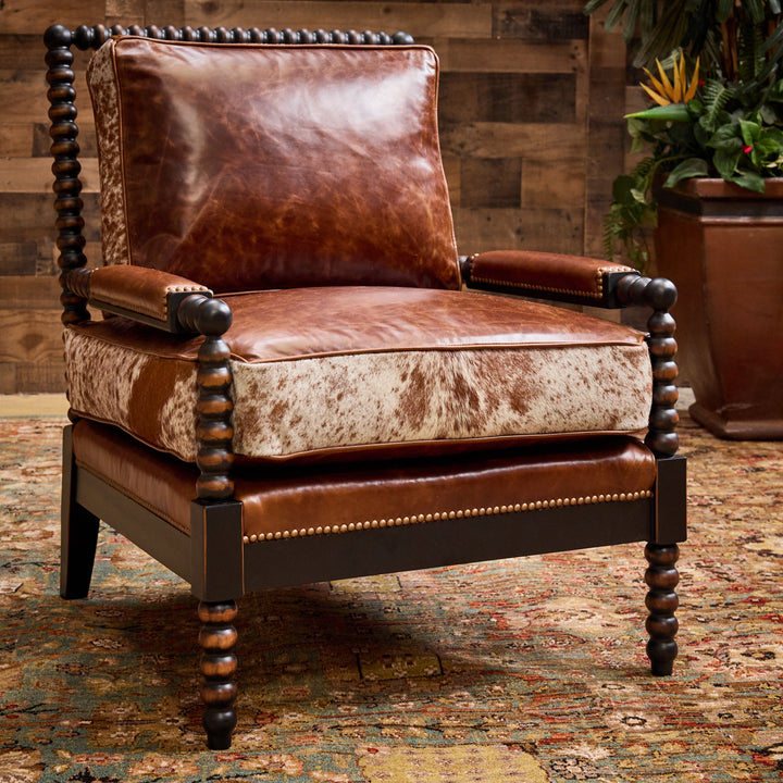 Round Top Spindle Chair