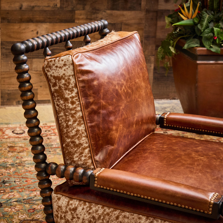 Round Top Spindle Chair