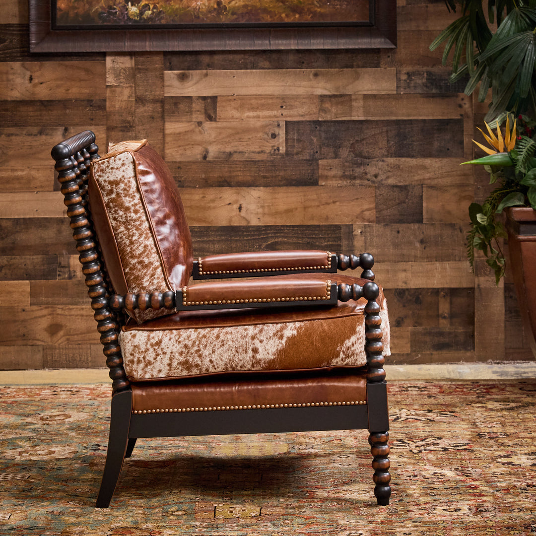 Round Top Spindle Chair