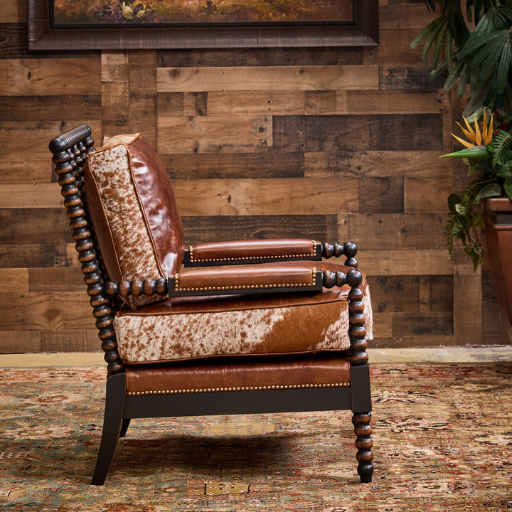 Round Top Spindle Chair