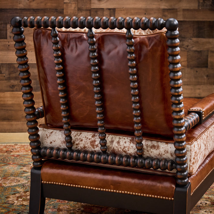 Round Top Spindle Chair