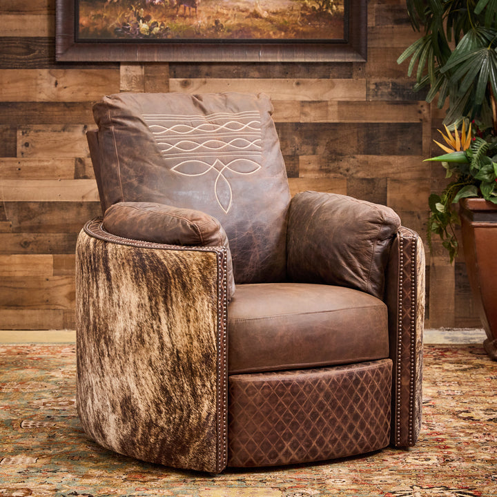 Long Branch Leather Snug Recliner