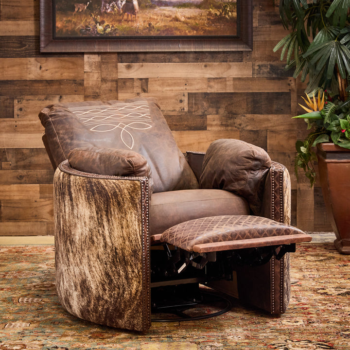 Long Branch Leather Snug Recliner