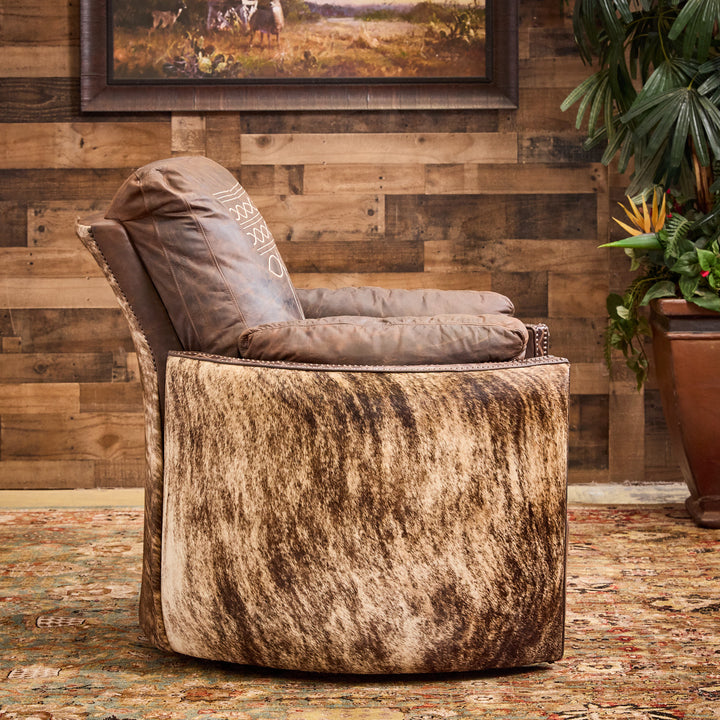 Long Branch Leather Snug Recliner