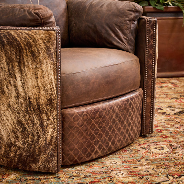 Long Branch Leather Snug Recliner