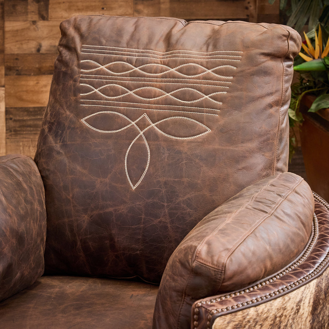 Long Branch Leather Snug Recliner