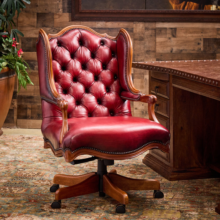 Caliente Leather Office Chair