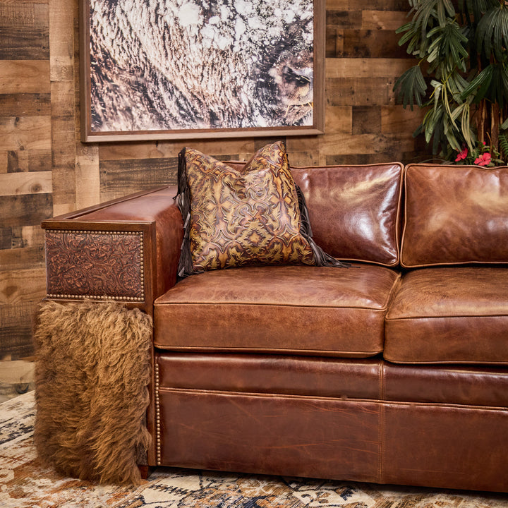 Lakota Buffalo Western Sofa