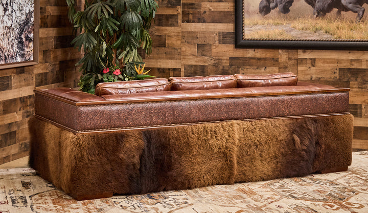 Lakota Buffalo Western Sofa