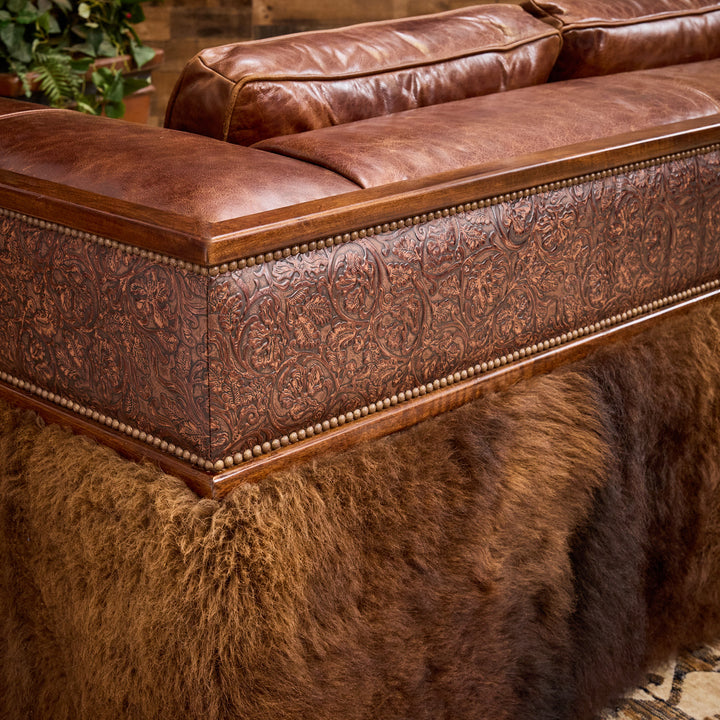 Lakota Buffalo Western Sofa
