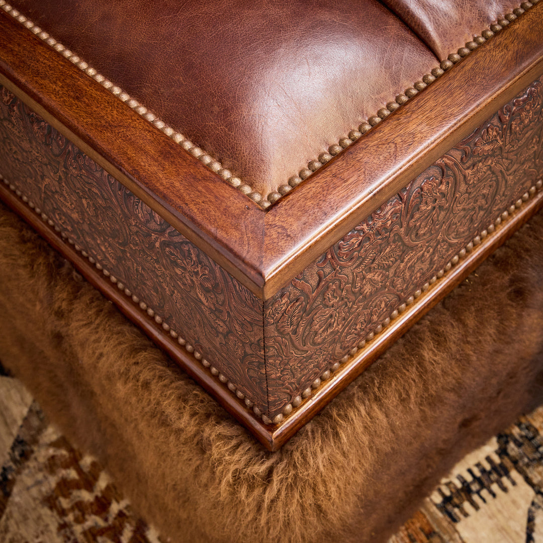 Lakota Buffalo Western Sofa
