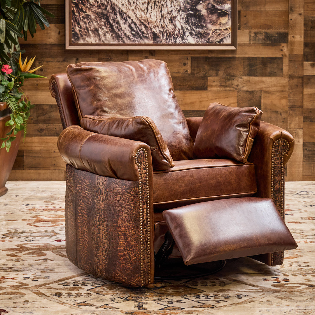 Terlingua Leather Snug Recliner