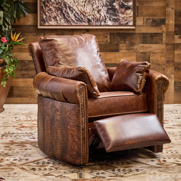 Terlingua Leather Snug Recliner