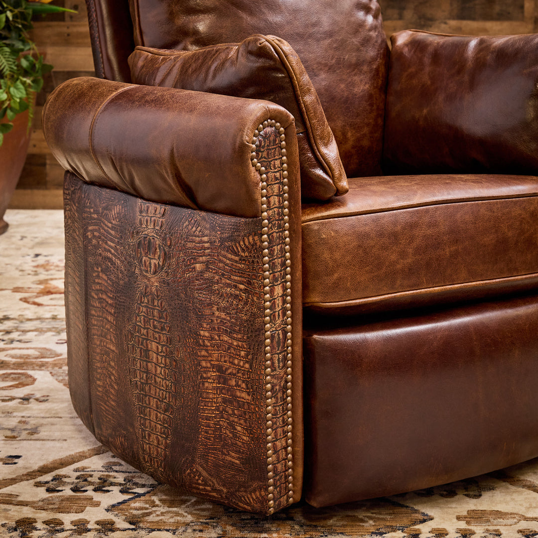 Terlingua Leather Snug Recliner