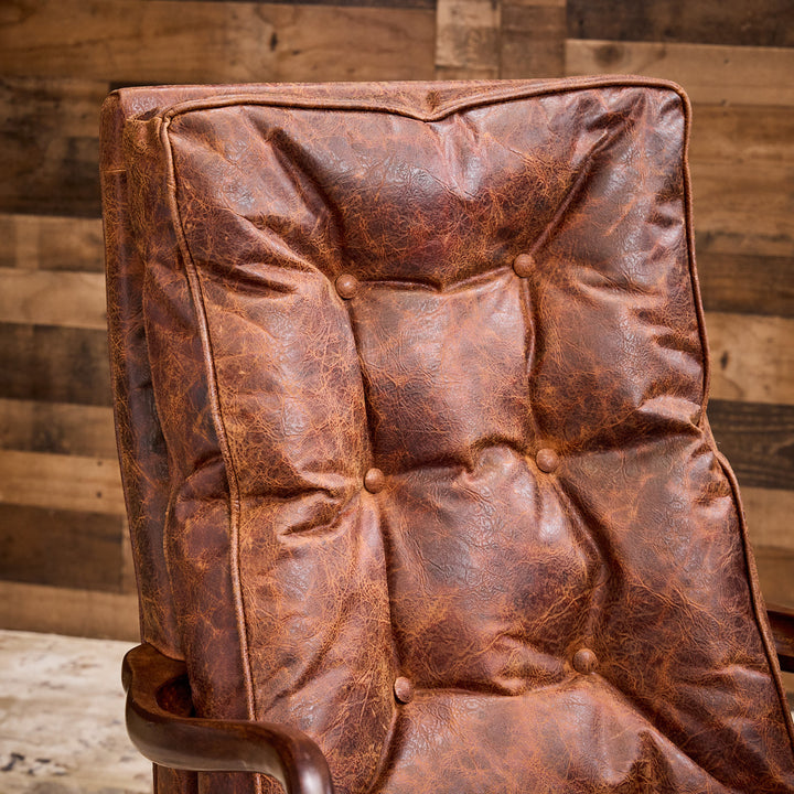 Duke Western Leather Office Chair