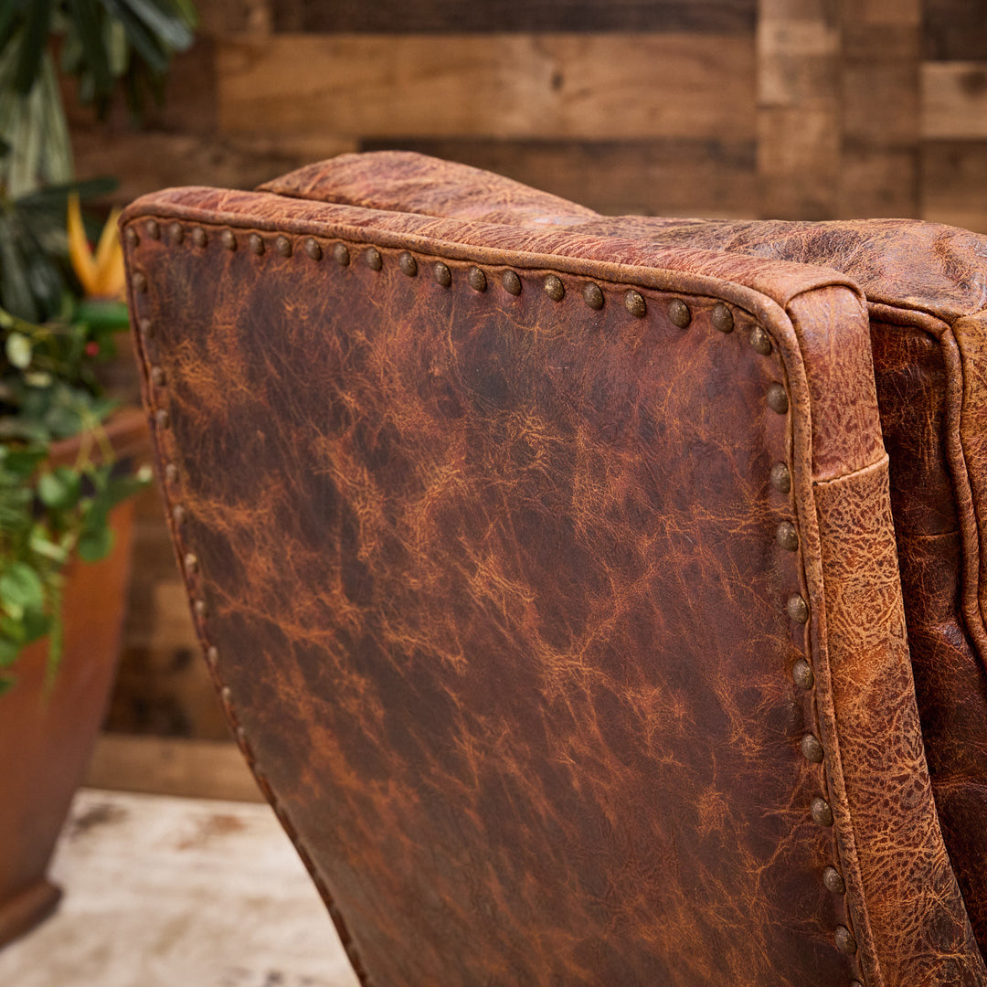 Duke Western Leather Office Chair