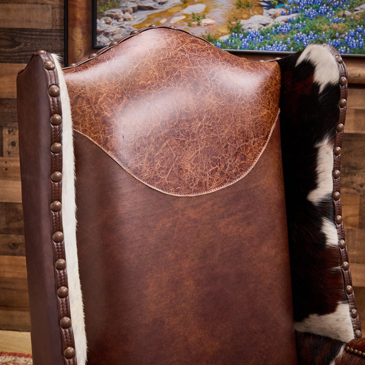 Apache Western Leather Office Chair