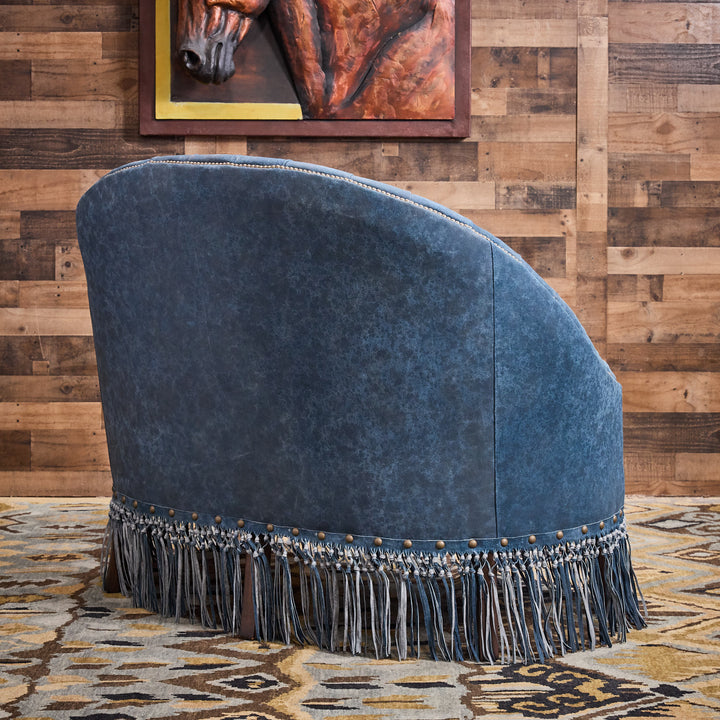 Buggy Ride Leather Loveseat