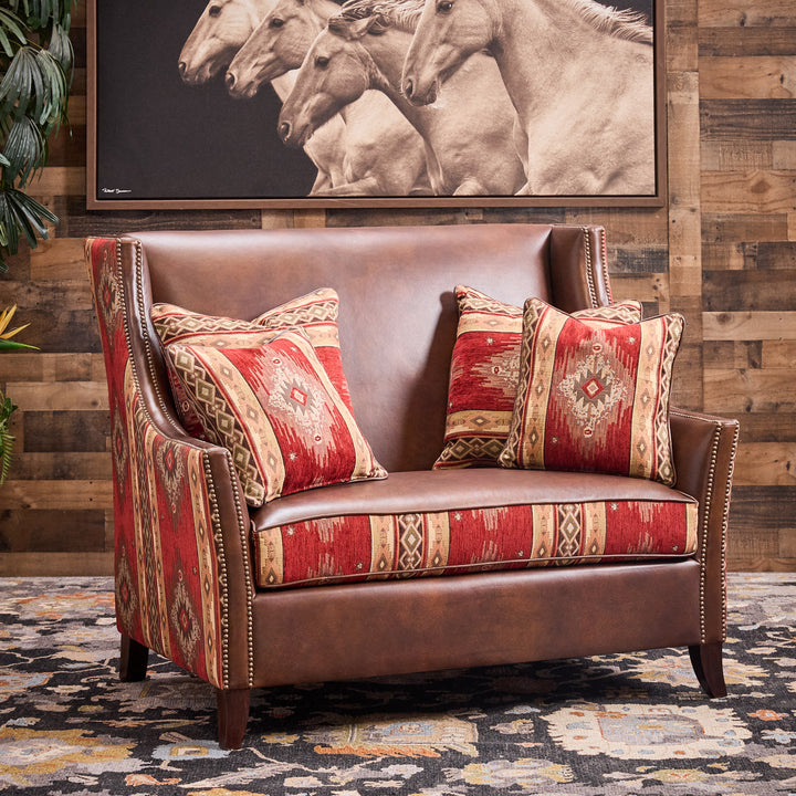 Red Rock Southwestern Loveseat
