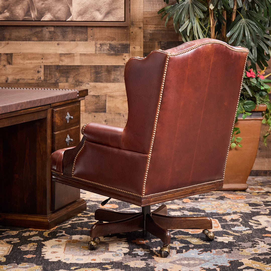 Omaha Tufted Leather Office Chair