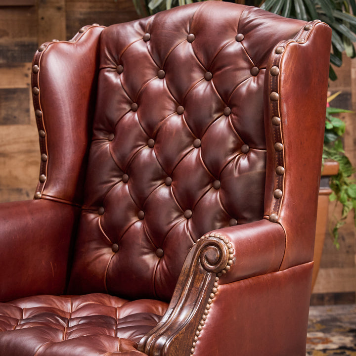 Omaha Tufted Leather Office Chair