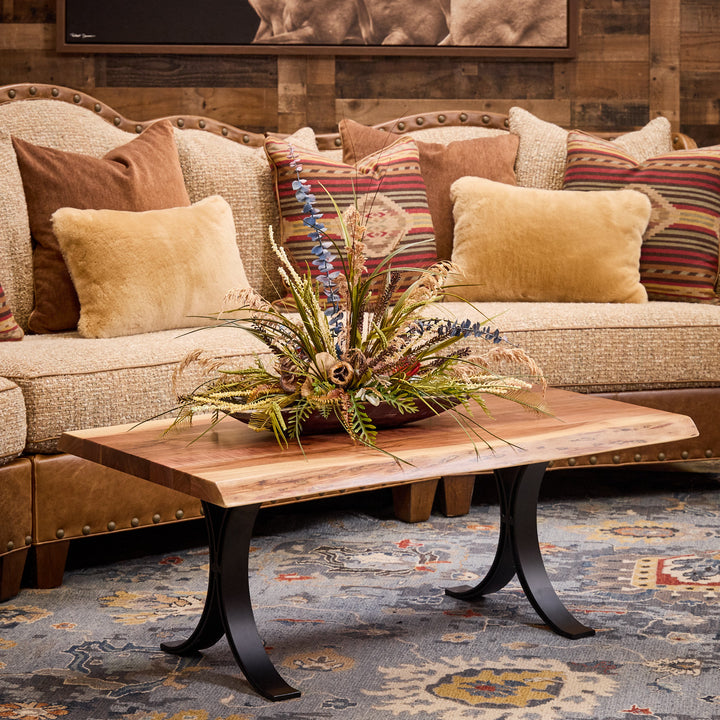 Walnut Live Edge Coffee Table