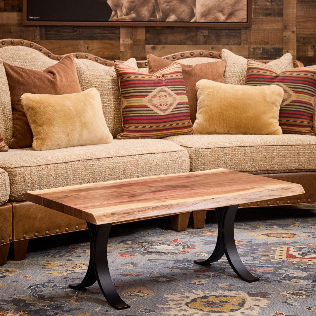 Walnut Live Edge Coffee Table