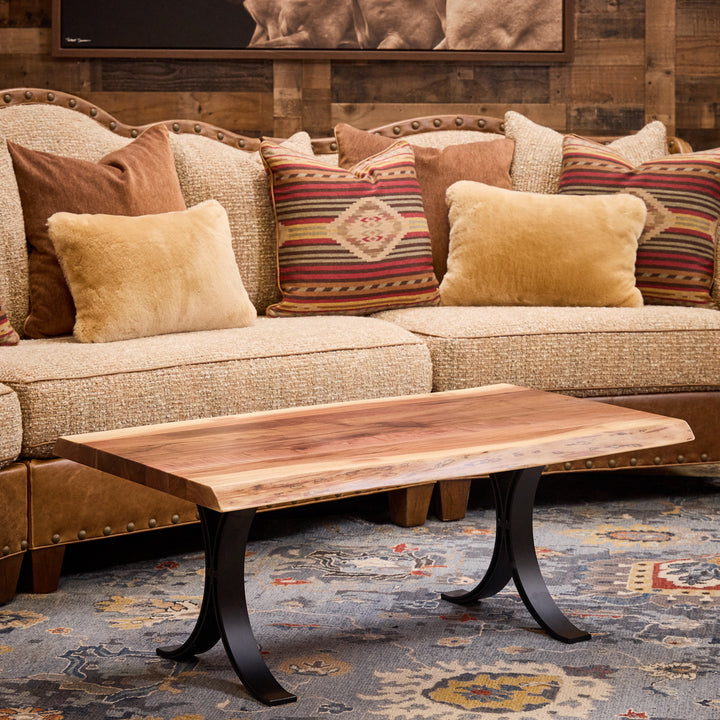 Walnut Live Edge Coffee Table
