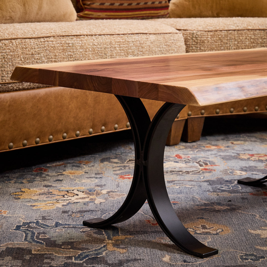 Walnut Live Edge Coffee Table