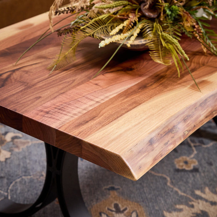 Walnut Live Edge Coffee Table