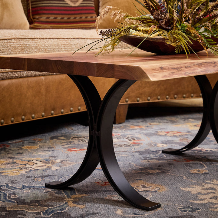 Walnut Live Edge Coffee Table