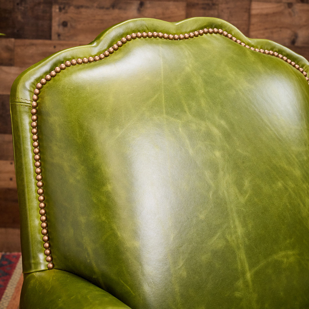 Greenville Leather Reading Chair