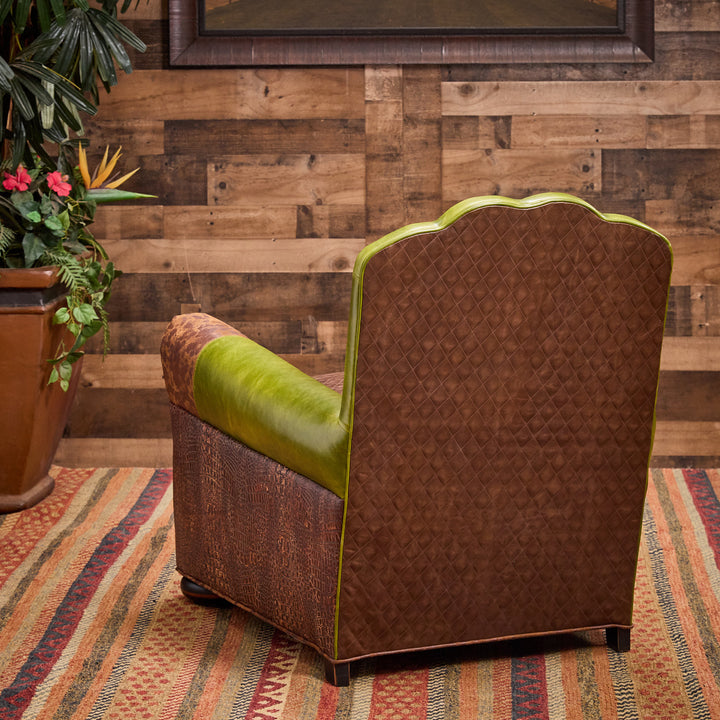 Greenville Leather Reading Chair