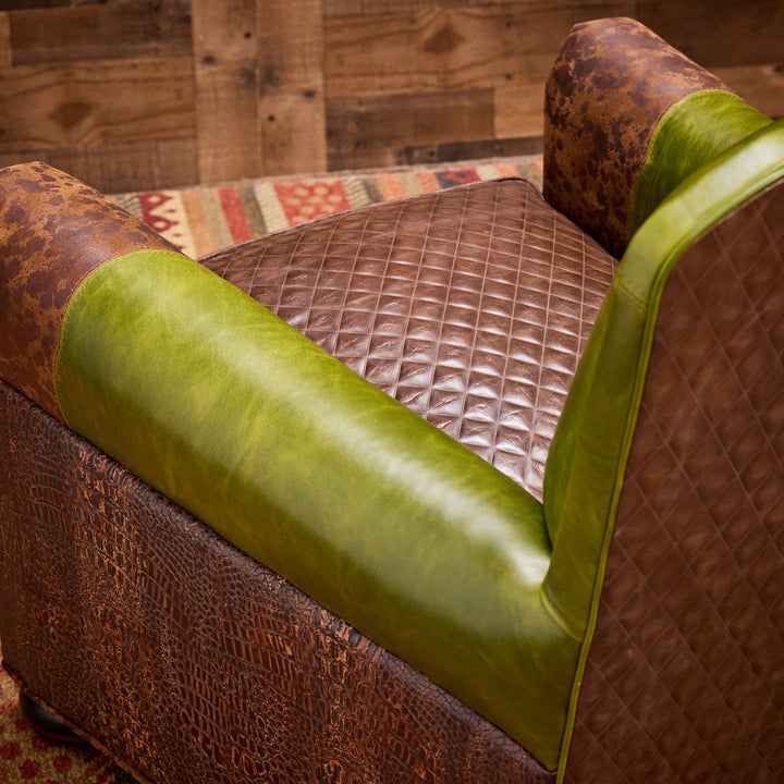 Greenville Leather Reading Chair