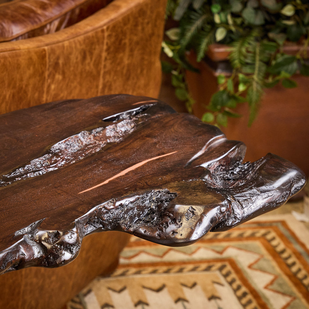 Blanco Mesquite Sofa Table