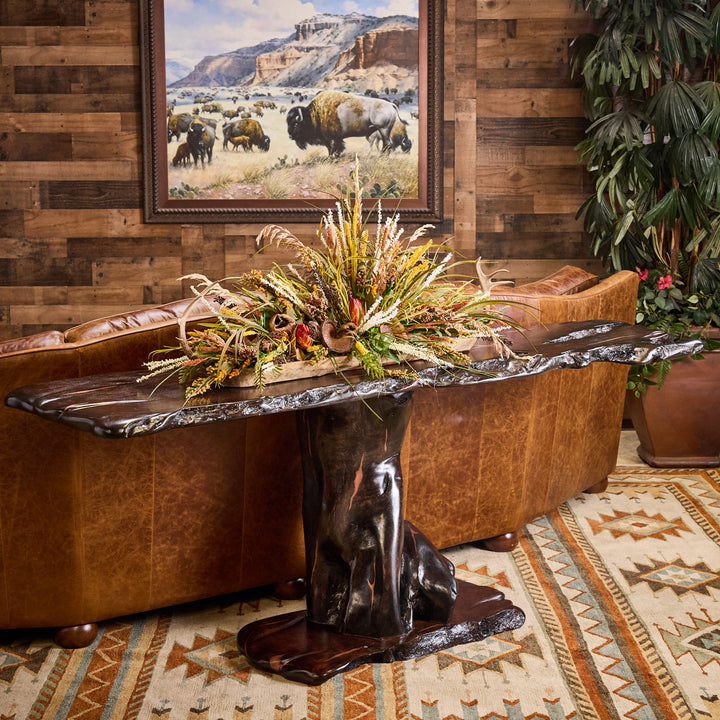 Blanco Mesquite Sofa Table