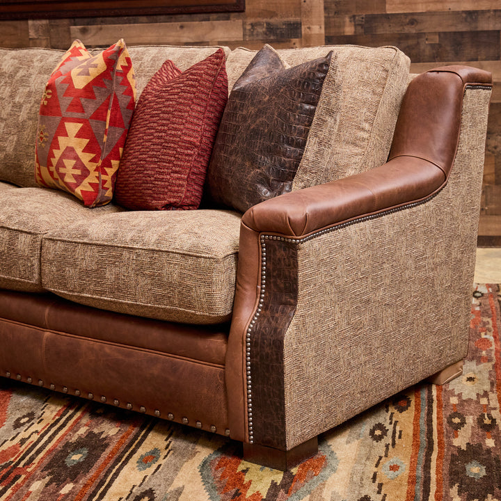 Texas Salsa Western Sectional Sofa