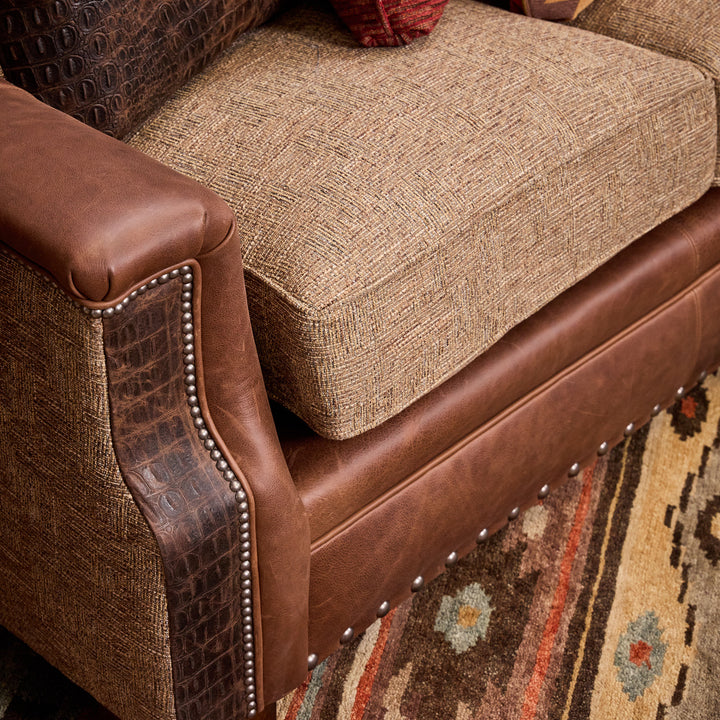 Texas Salsa Western Sectional Sofa