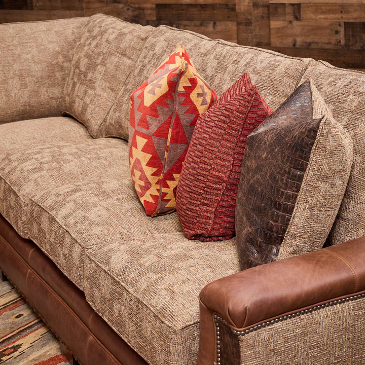 Texas Salsa Western Sectional Sofa