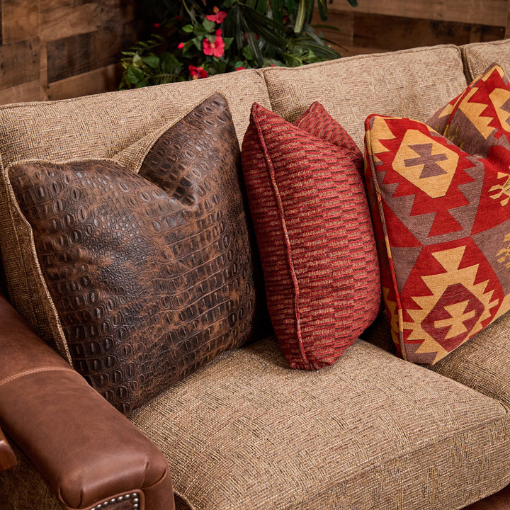 Texas Salsa Western Sectional Sofa