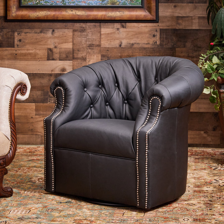 Nights Peak Leather Thinking Chair