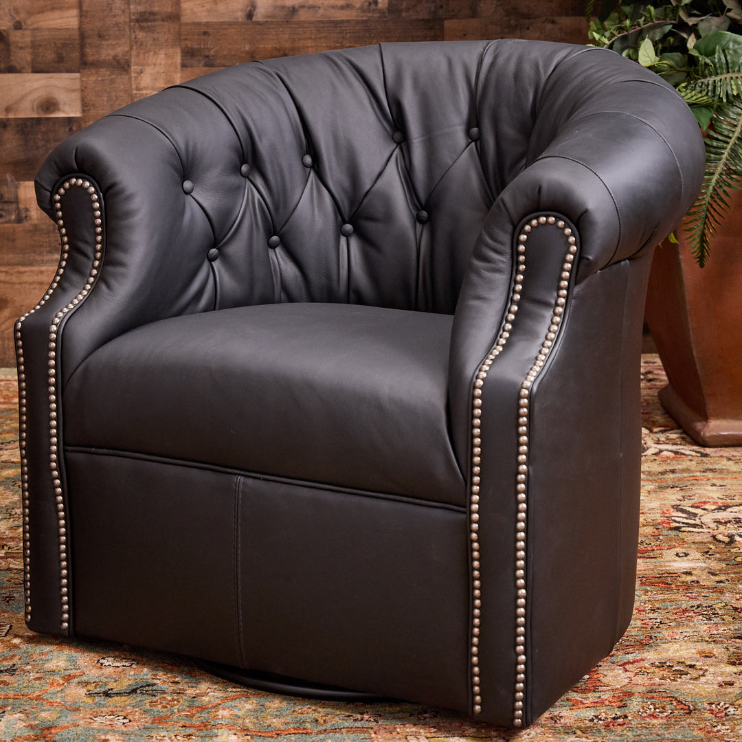 Nights Peak Leather Thinking Chair